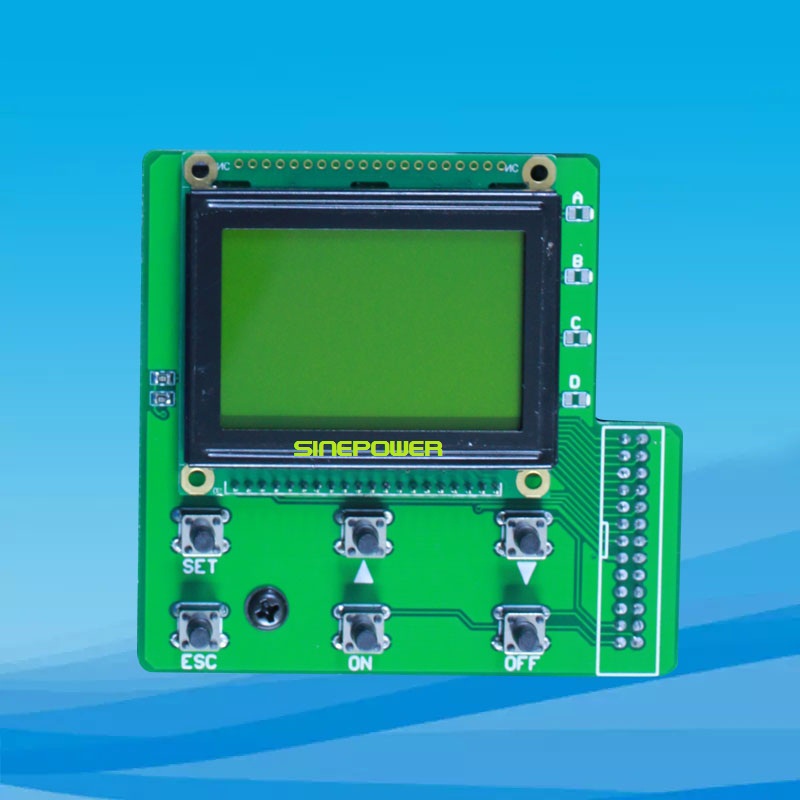 STP02 LCD操作显示模块