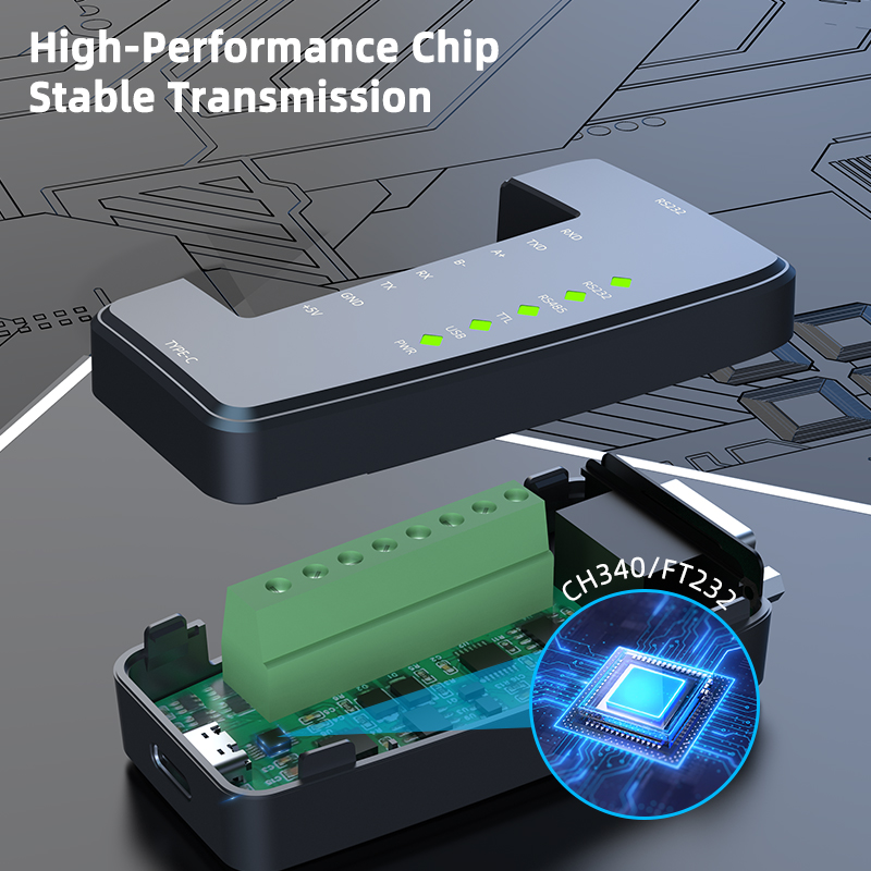 SPC1020-KA Isolated USB to Serial Communication Module